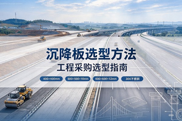 平桂沉降板选择方法