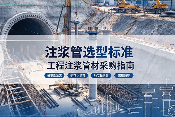 平桂注浆管选型标准