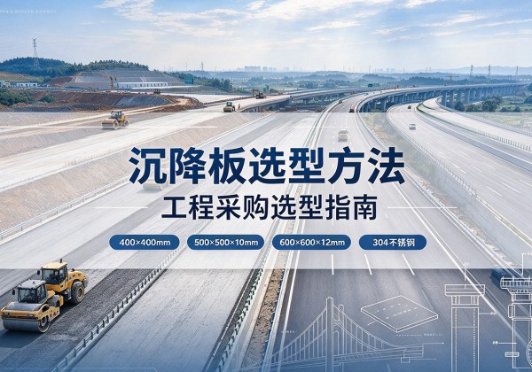 平桂沉降板选择方法